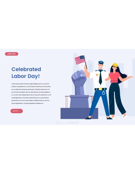 Labor Day powerpoint presentation themes