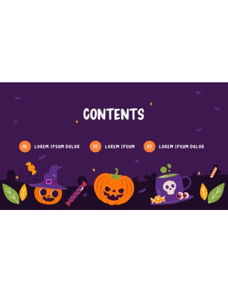 Halloween Day ppt template