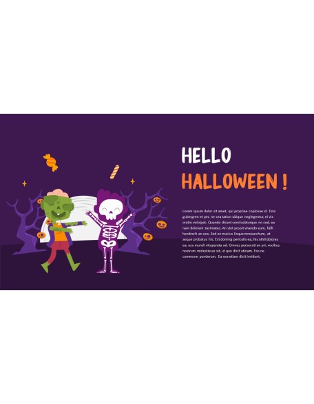 Halloween Day ppt template