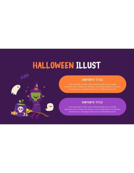 Halloween Day ppt template