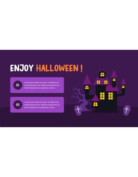 Halloween Day ppt template