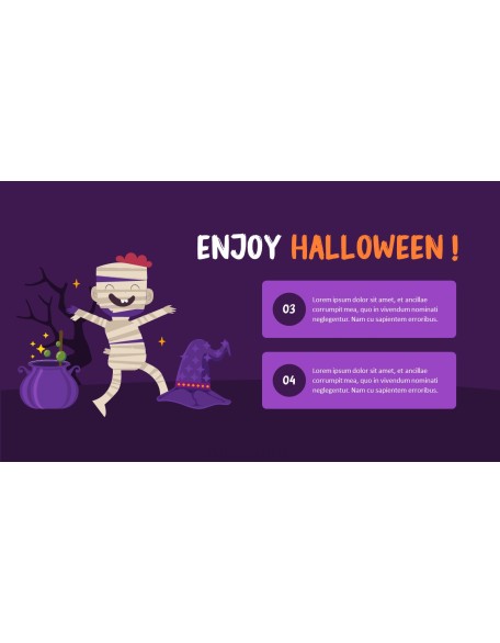 Halloween Day ppt template