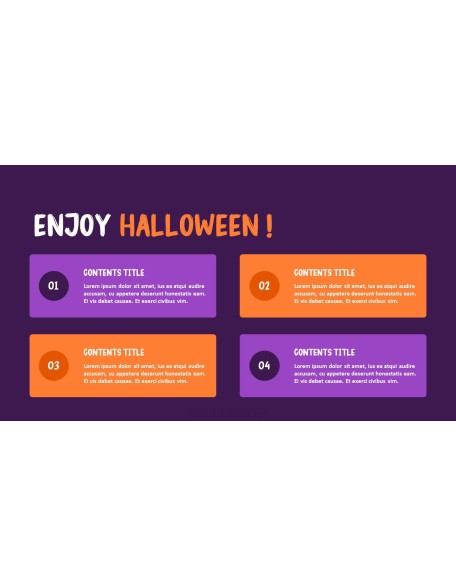 Halloween Day ppt template