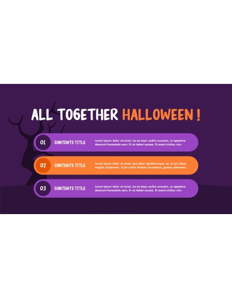 Halloween Day ppt template