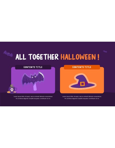 Halloween Day ppt template