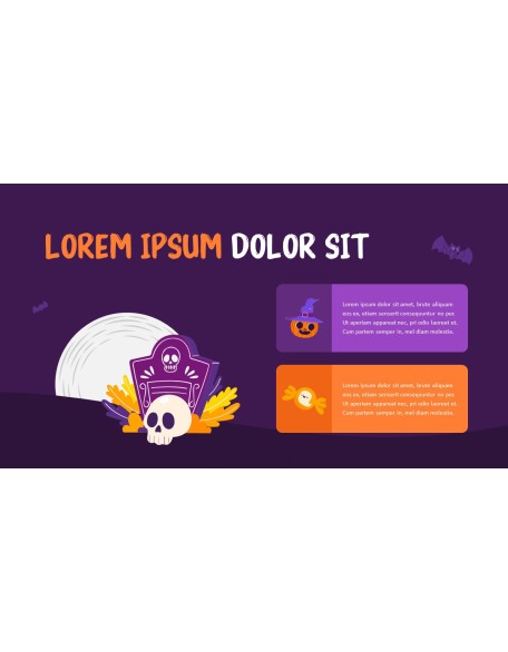 Halloween Day ppt template