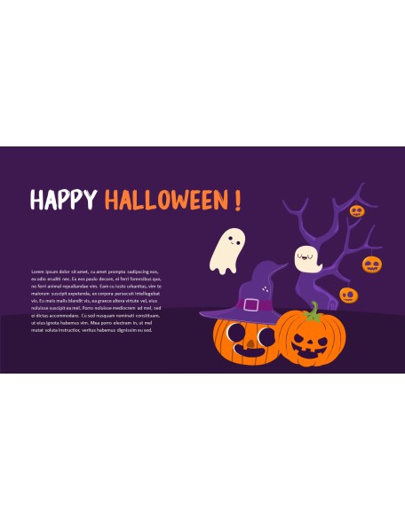 Halloween Day ppt template