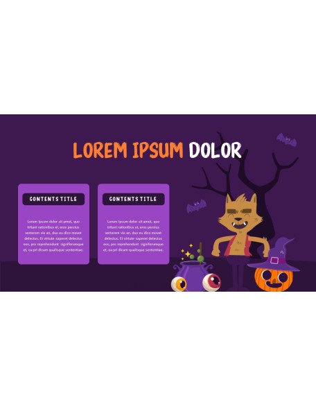 Halloween Day ppt template