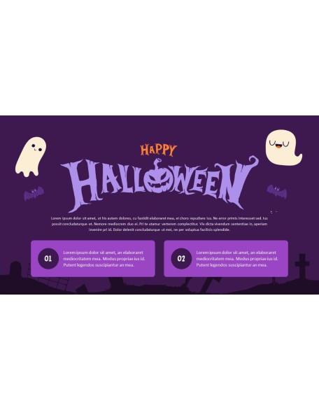 Halloween Day ppt template