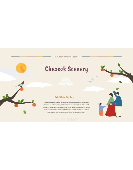 Happy Chuseok PowerPoint Templates