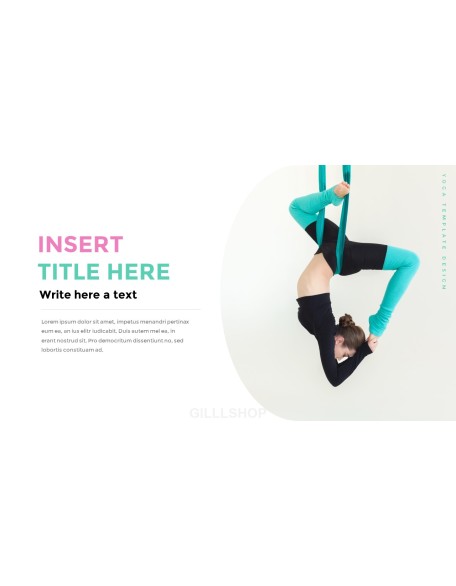 Practice Yoga PowerPoint Templates Design