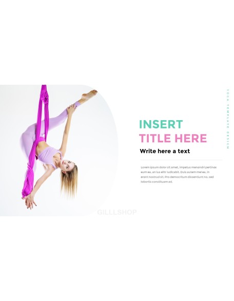 Practice Yoga PowerPoint Templates Design