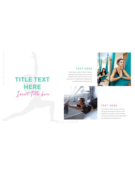 Practice Yoga PowerPoint Templates Design