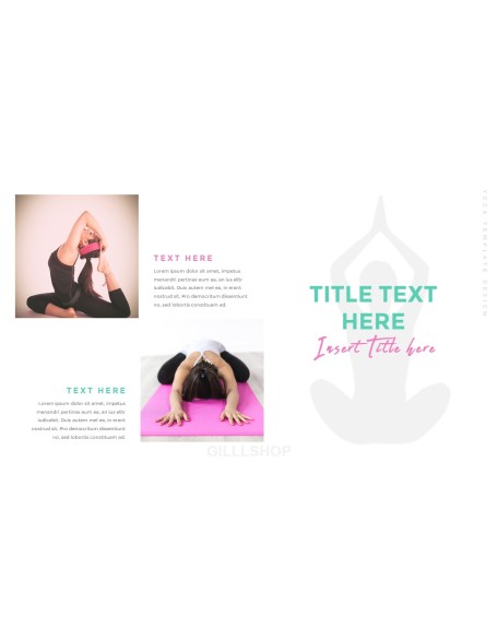 Practice Yoga PowerPoint Templates Design