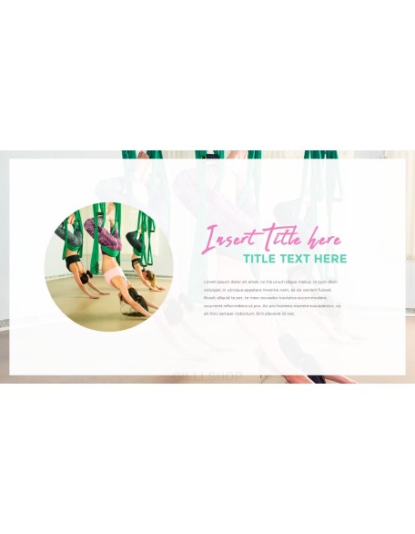 Practice Yoga PowerPoint Templates Design