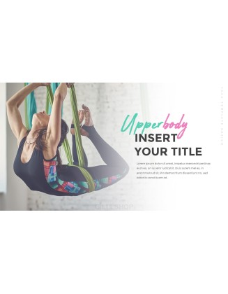 Practice Yoga PowerPoint Templates Design