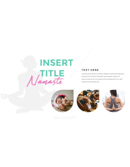 Practice Yoga PowerPoint Templates Design