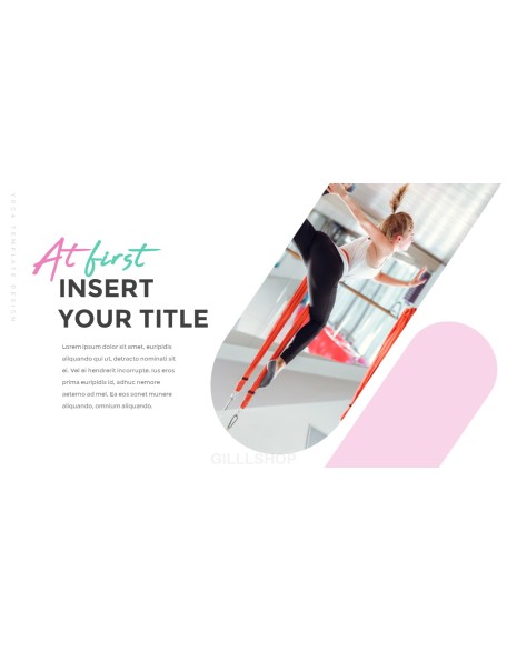 Practice Yoga PowerPoint Templates Design