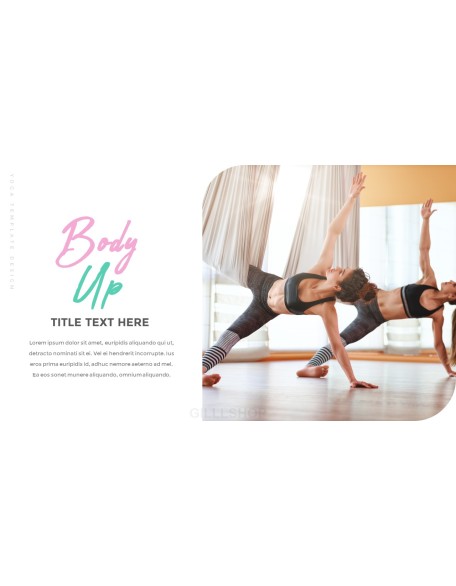 Practice Yoga PowerPoint Templates Design