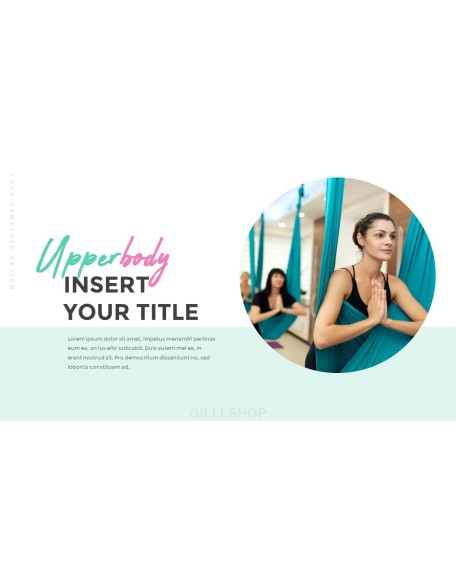 Practice Yoga PowerPoint Templates Design