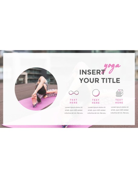 Practice Yoga PowerPoint Templates Design