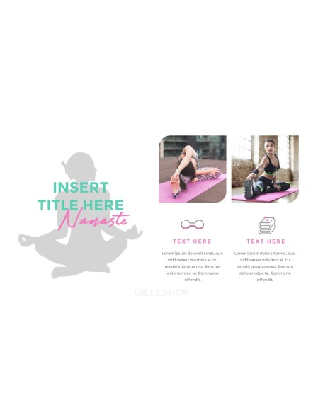 Practice Yoga PowerPoint Templates Design