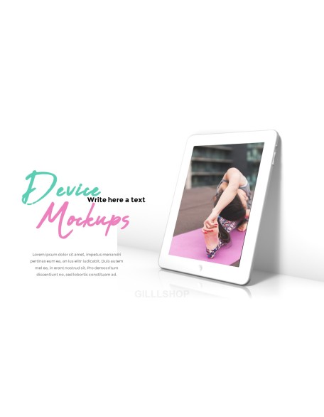 Practice Yoga PowerPoint Templates Design