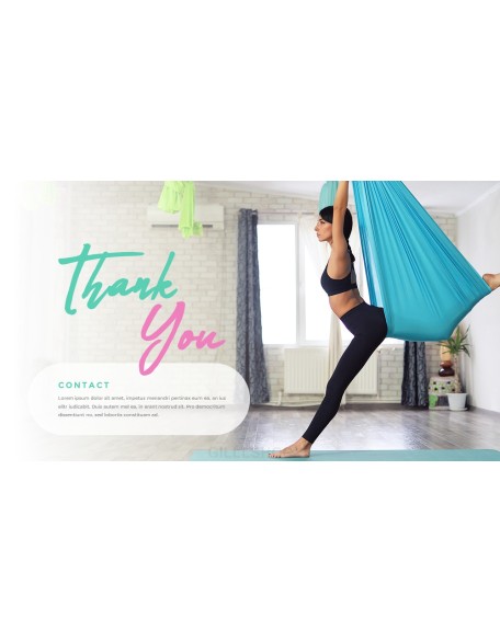 Practice Yoga PowerPoint Templates Design