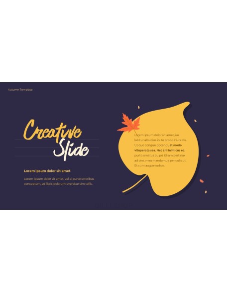 Autumn PowerPoint Business Templates