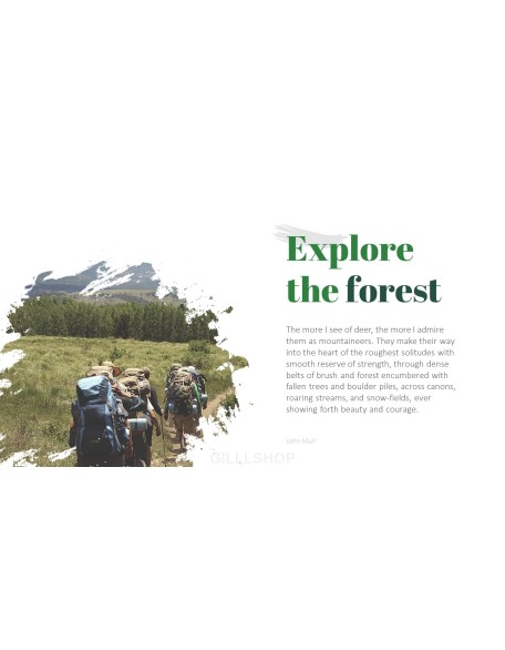 Forest PowerPoint Templates Multipurpose Design