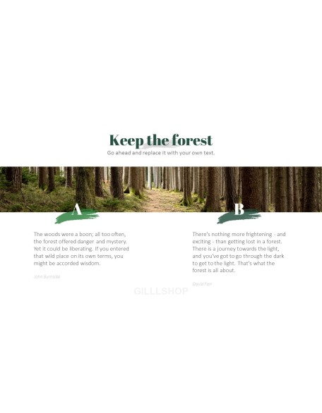 Forest PowerPoint Templates Multipurpose Design