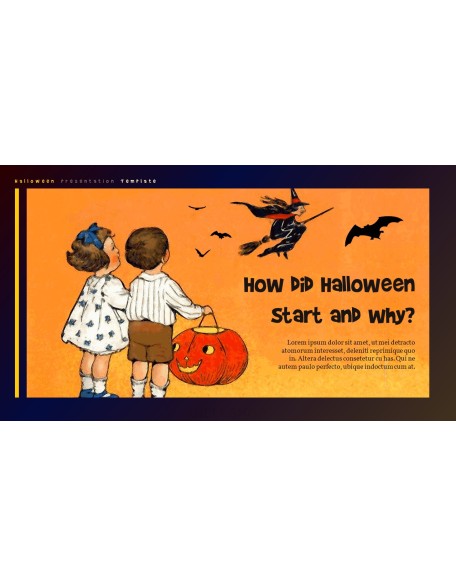 Hello! Halloween PowerPoint Slides