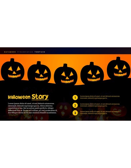 Hello! Halloween PowerPoint Slides