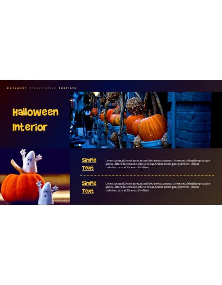 Hello! Halloween PowerPoint Slides