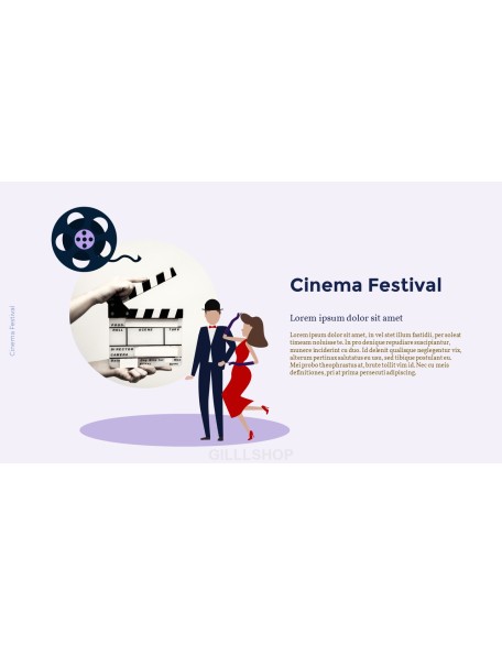 Cinema Festival PowerPoint Slides