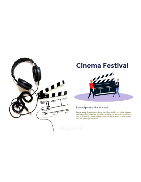 Cinema Festival PowerPoint Slides