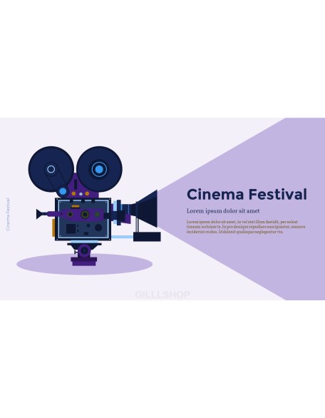 Cinema Festival PowerPoint Slides