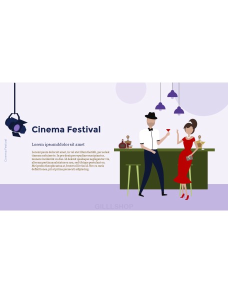 Cinema Festival PowerPoint Slides