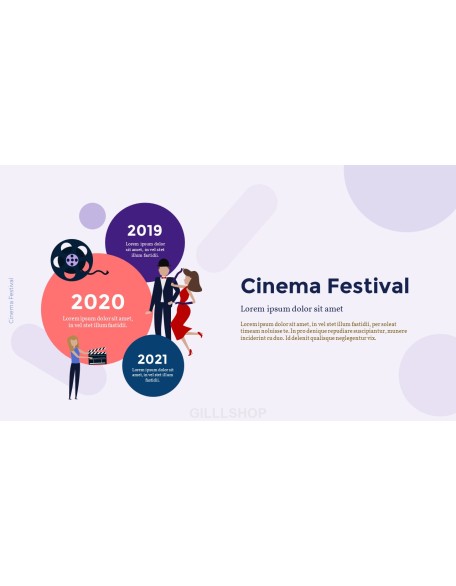 Cinema Festival PowerPoint Slides