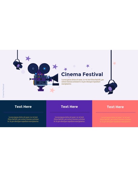 Cinema Festival PowerPoint Slides