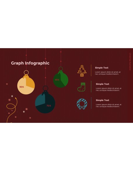 Christmas Illustration PPT Background Images