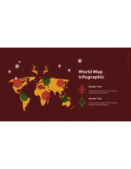 Christmas Illustration PPT Background Images