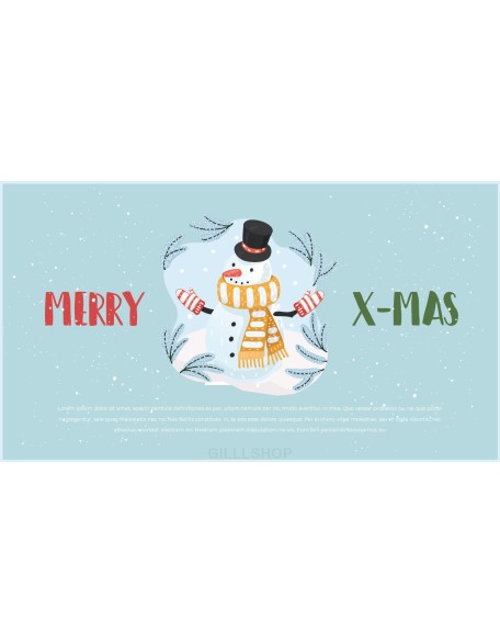 Happy Christmas PPT Templates Design