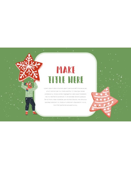 Happy Christmas PPT Templates Design