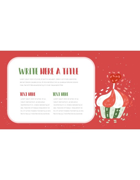 Happy Christmas PPT Templates Design