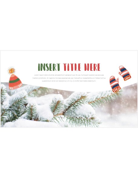 Happy Christmas PPT Templates Design