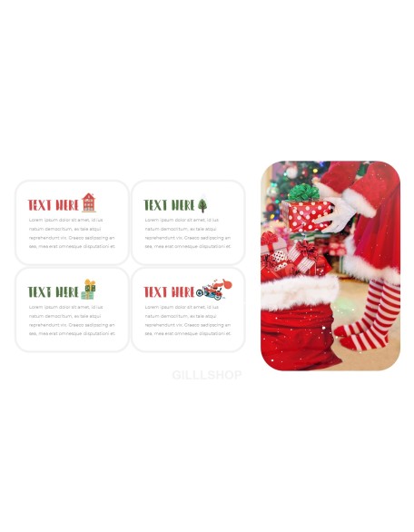 Happy Christmas PPT Templates Design