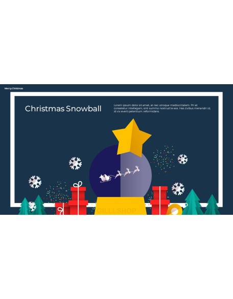 Christmas Toy PowerPoint Presentation Slides