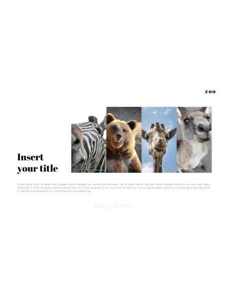 Zoo PowerPoint Templates for Presentation