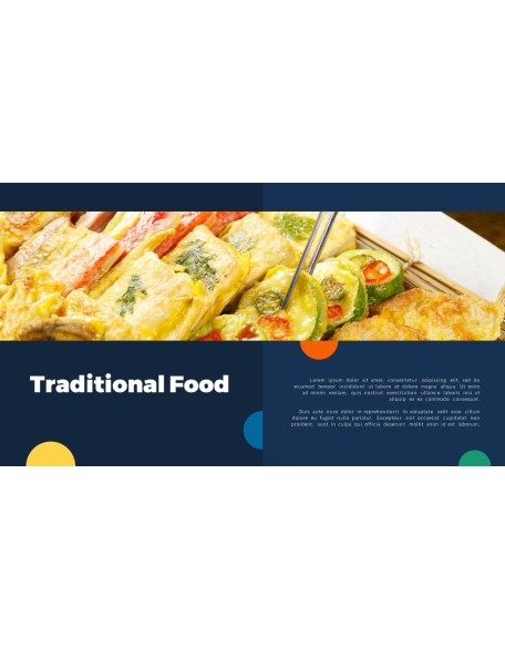 Korean Food template powerpoint